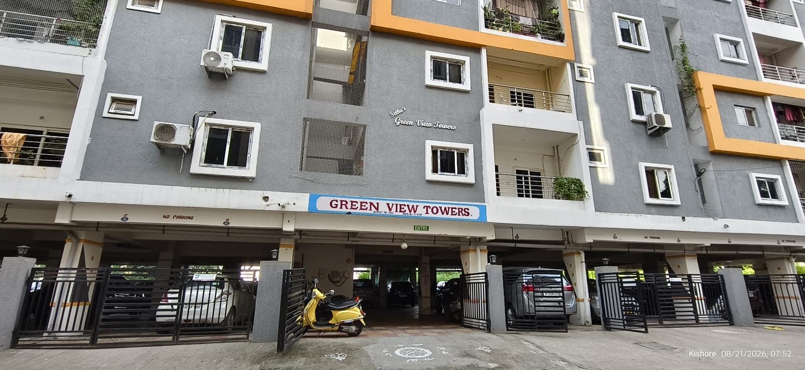 Green View Towers building front